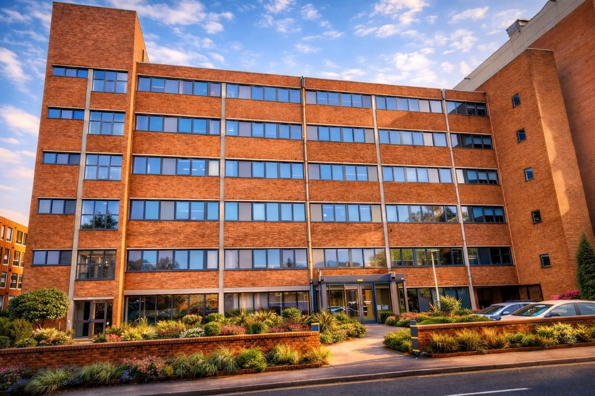 Northgate House student accommodation building on Agard Street, Derby